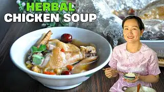 How to Cook Healthy Herbal Stewed Chicken at Home | Asian Cuisine