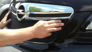 Защита радиатора OPEL MOKKA (Черный) - strelka11.ru
