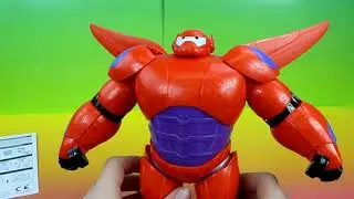 Disney Big Hero 6 Armor up Baymax Collectible Toy Unboxing - Just4fun290 Original Videos