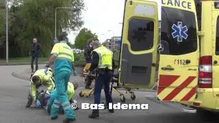 Oudere man gewond na ongeval Hagelingerweg Santpoort-Noord
