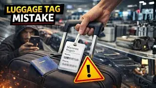 This One Mistake on Luggage Tags Can Get You Robbed &mdash; Do THIS Instead