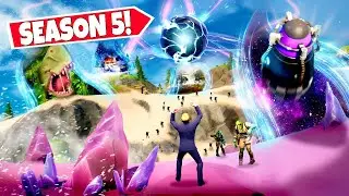 *NEW* EVERY MAJOR SEASON 5 *MAP CHANGES* THAT IS COMING IN FORTNITE! (Battle Royale)