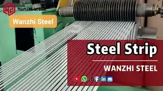 galvanized strip in the factory, and with better price. #zinc  #steel  #aluzinc #aluminium #material