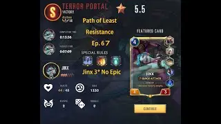 Jinx (3* no epic relics) vs Galio 5.5* Nightmare Weekly - Path of Least Resistance Ep 67