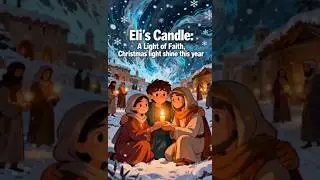 Eli's Candle: A Light of Faith, Christmas light shine this year, #TinyFaithAdventure #short
