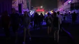 HHN29 scare zone walkthrough &ldquo;Anarcade&rdquo; 2019