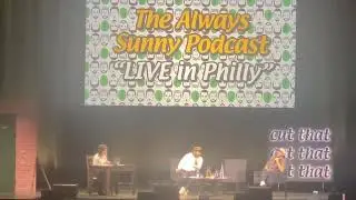 Steven Spielberg visits It's Always Sunny in Philadelphia Podcast LIVE at The Met in Philly!