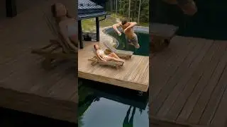 Forest house construction.  #construction #home #forest #housebuilding #shorts #timelapse #ai #drone