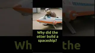 Otter Spaceship #dadjoke #puns #dadjokesfordays