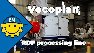 Vecoplan RDF proccessing line | Production of Refuse Derived Fuels | For sale by Euro Machinery