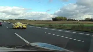 Edo Competition Enzo ZXX (ZR Exotics) on German Autobahn - extreme LOUD sound! - 1080p HD