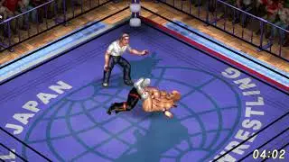Fire Pro Wrestling World Jun Akiyama vs Shuji Ishikawa