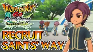 Recruiting Saints' Way Captains & Dodge | Inazuma Eleven GO Chrono Stones: Thunderflash & Wildfire