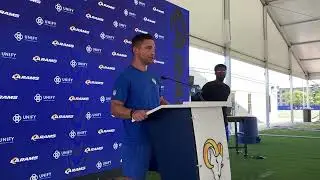 WATCH: Rams Chris Shula's 2025 Preseason Week Three Presser