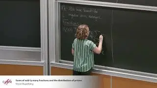 Vivian Kuperberg: Sums of odd-ly many fractions and distribution of primes