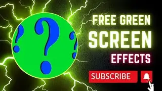 Question Mark Green Screen Video| Free Green Screen Effects