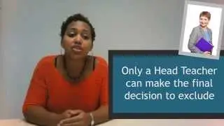 The Head Teacher's Decision and Duties | Understanding School Exclusions: UCL CAJ
