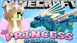 Minecraft Princess School - MAGICAL HIGH GOES TO TRAIN DRAGONS!