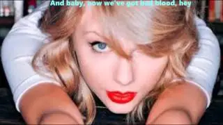 Taylor Swift Bad Blood Ft Kendrick Lemar Lyric Video