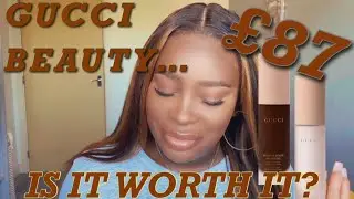 GUCCI FOUNDATION AND PRIMER REVIEW | IS THIS COMBO WORTH &pound;87??? | MARIA RICHES