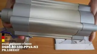 FESTO STANDARDS-BASED CYLINDER DSBC-80-100-PPVA-N3 PN.1383337