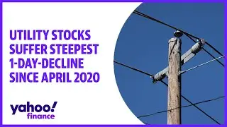 Utilities suffer steepest one-day-decline since April 2020