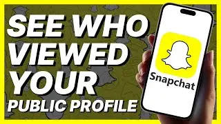 How To See Who Viewed Your Public Profile On Snapchat (2024)