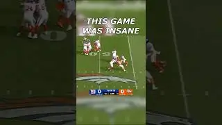THIS GAME WAS INSANE #shorts #nfl