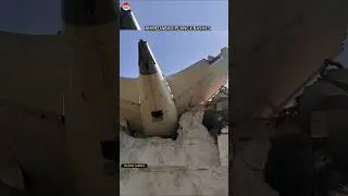 plane crash 🥺😰😨#sosalmidia