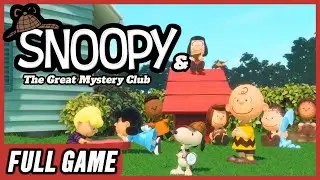 Snoopy & The Great Mystery Club Full Game Walkthrough Snoopy Solves Every Case