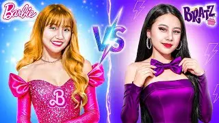Gauche Ou Droite ? Barbie Pauvre Vs Bratz Riche Au Concours D'habillage