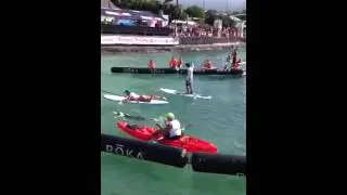 Last swimmer at Ironman World Championship 2015