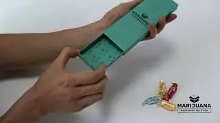 Child-resistant Box For Cannabis Lollipops Packaging (All-paper)