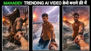 Trending instagram reels editing | Maha shivratri Trending Ai Photo  Video Editing #shivratri #viral