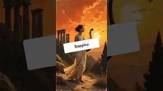 Sappho: The Voice of Love and Beauty 🎵❤️ #Sappho #AncientGreekPoetry #TimelessWords #LoveAndBeauty