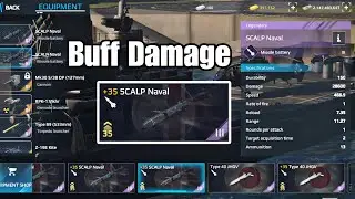 Scalp Naval missile Damage Buff. alpha test : Modern Warships