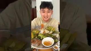 B&aacute;nh b&egrave;o b&aacute;nh bột lọc siu ngon. #shorts #streetfood #food #foodie #foodreview #review #saigon #anvat