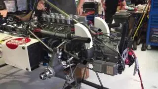 V12 3 litre motor in 1973 BRM P160E chassis 10 first start up after a 2 year rebuild.