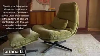 Swivel Green Chair | OrianaB