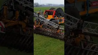 Injecting Slurry #agriculture #drone #slurry #mest #draghose #injectingslurry #g&uuml;lle #fendt #tractor