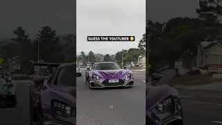 Who&rsquo;s that driving this purple Zenvo TSR-S? 👀