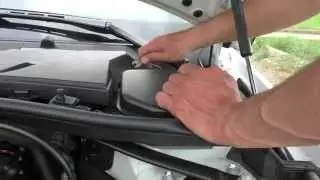 Замена салонного фильтра на BMW 320i E90