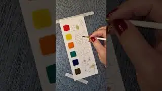 Малюю щодня 🎨 День 8 ❤️ #art #studyart #watercolor #painting #artist