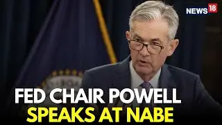 LIVE | Jerome Powell Delivers Adam Smith Award Lecture | NABE 2025 | US Economy | Trump | N18G