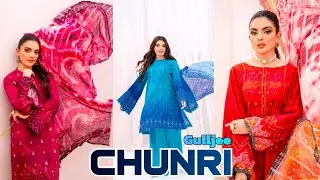 Gulljee Chunri Original Luxury Embroidered Collection | Cutwark dupatta Embroidery | Zainab Cloth