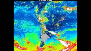 South America 24 Hour Weather | December 27, 2025