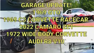 Tony Bosworth Uploaded: GTO Progress, Garage Update! #CORVETTE #gto #camaro #audi #racecars