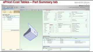 Cost Engineering   aPriori tool   Part 2   Section 6