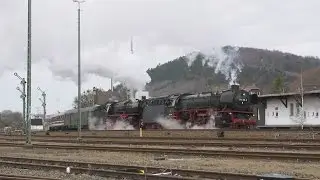01 150 und 41 096 nach Wernigerode sowie 95 027 nach Rübeland 11.03.2017