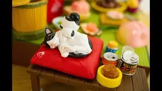 Re-Ment Living in the house!? Kobito Dukan, Pose skeleton Japanese-style set